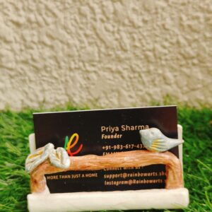 Handmade Clay Card Holder