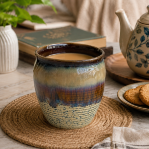 Studio Pottery Kulhad Tumbler Set of 6