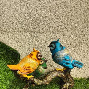 Colourful Birds Figurine
