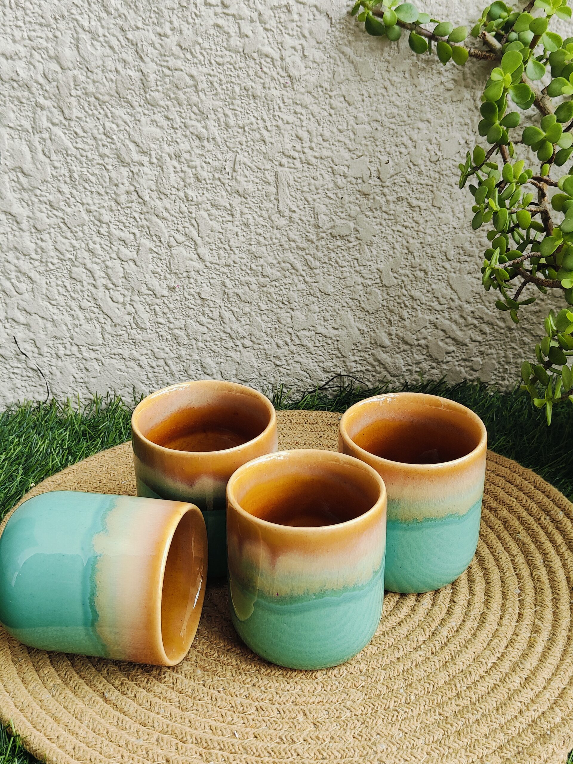 Aqua–Sand Studio Tumbler Set of 6 - Image 2