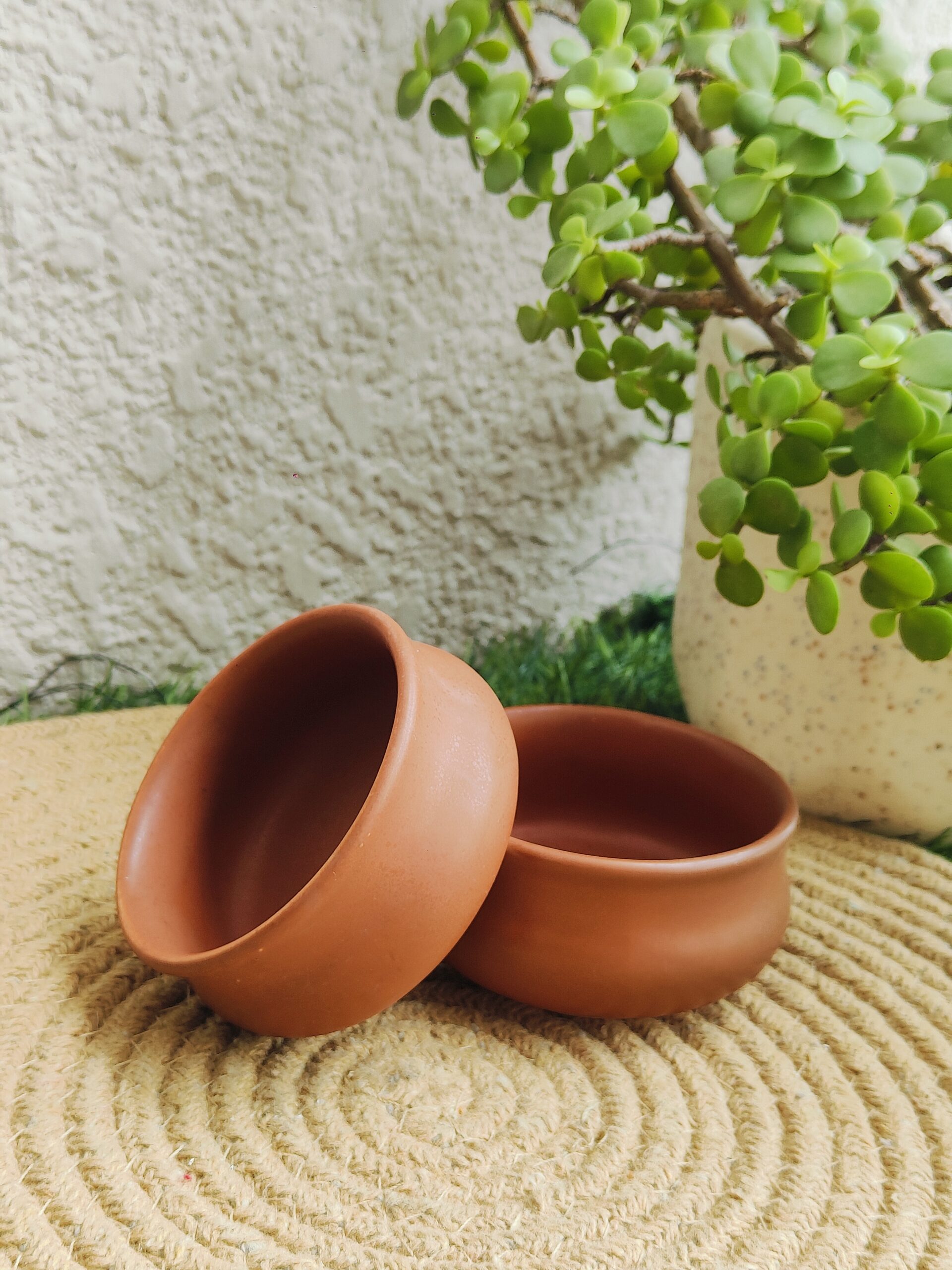 Terra Matte Ceramic Dip Bowl Set