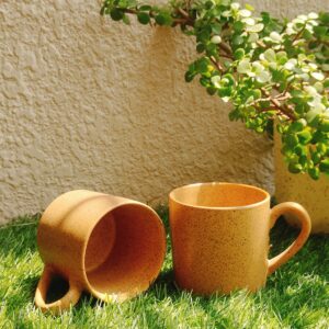 Mustard Dune Ceramic Mug set