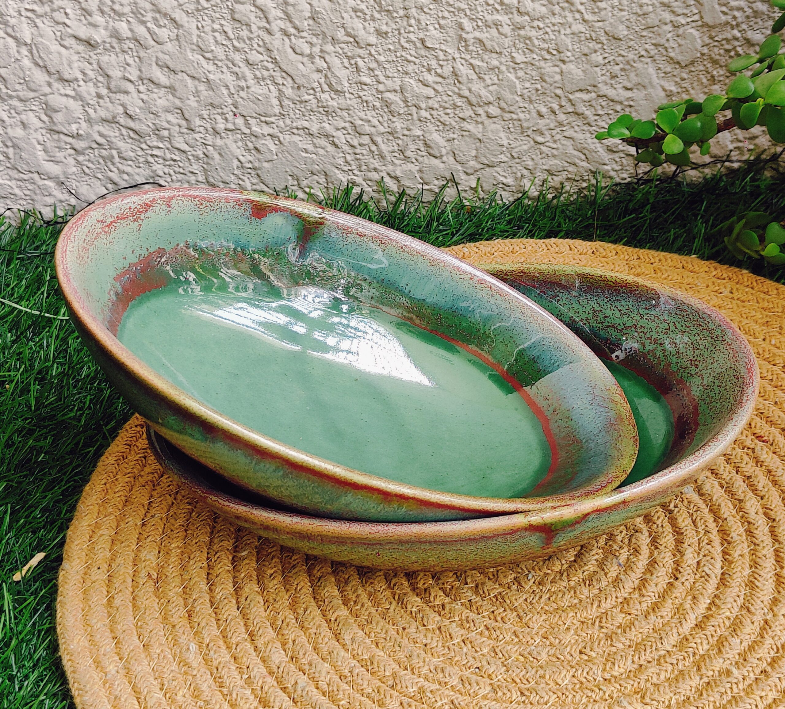 Sage Mist Serving Bowl Set