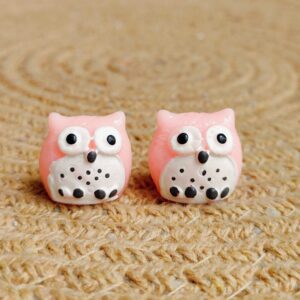 Tiny Owl Tales – Pink Pair