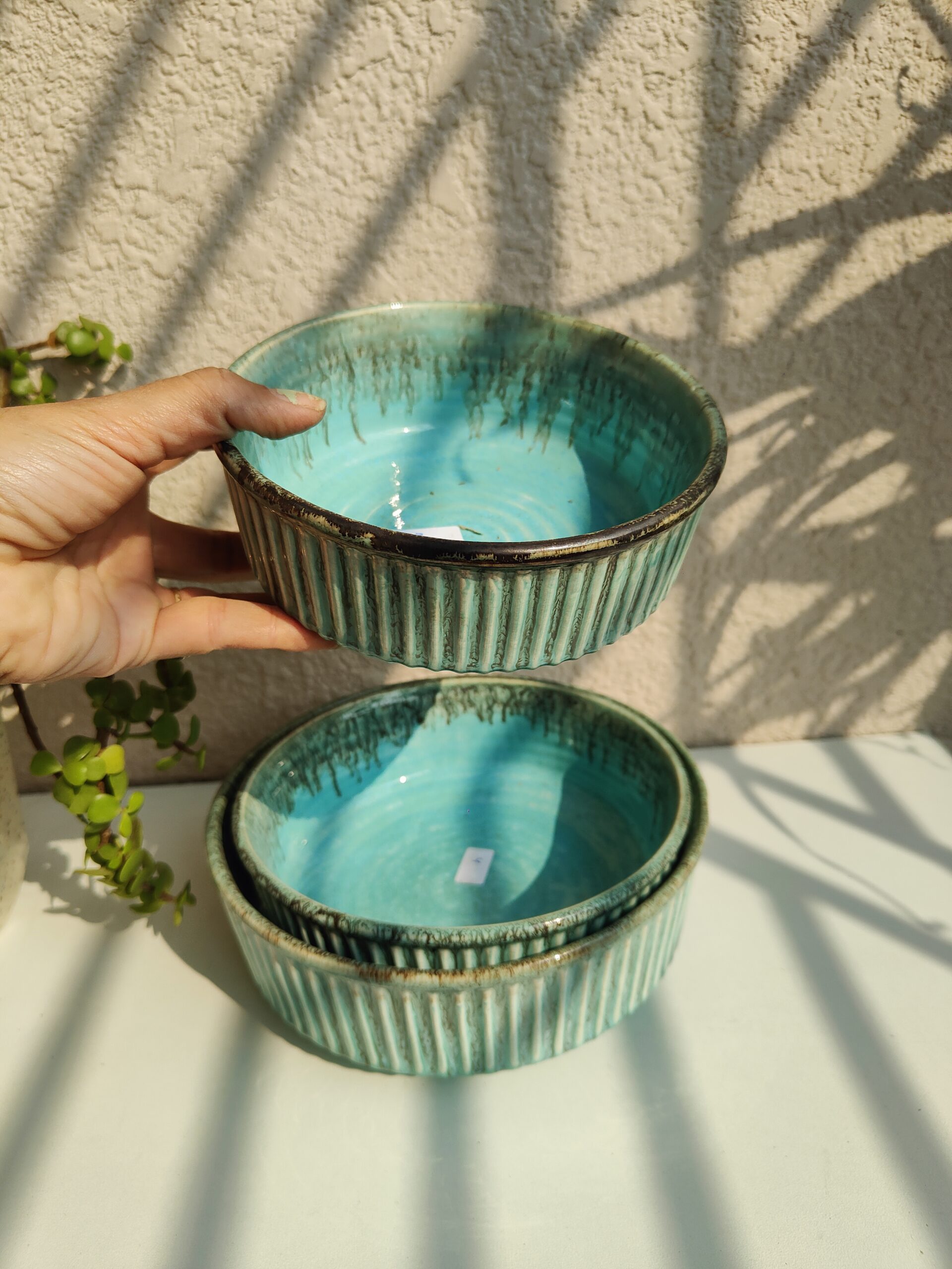 Aqua Ridge Studio Ceramic Bowl Set - Image 2