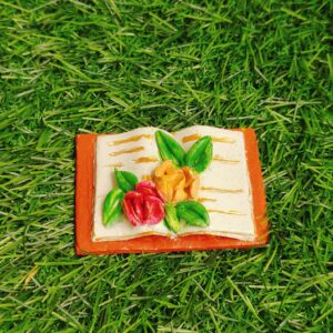 Enchanted Floral Book – Handcrafted Décor