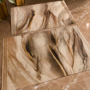 Marble Luxe Laminated Placemat