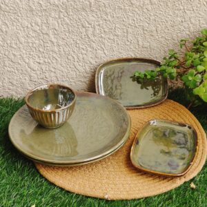 Olive Mist Studio Dinner Set of 6