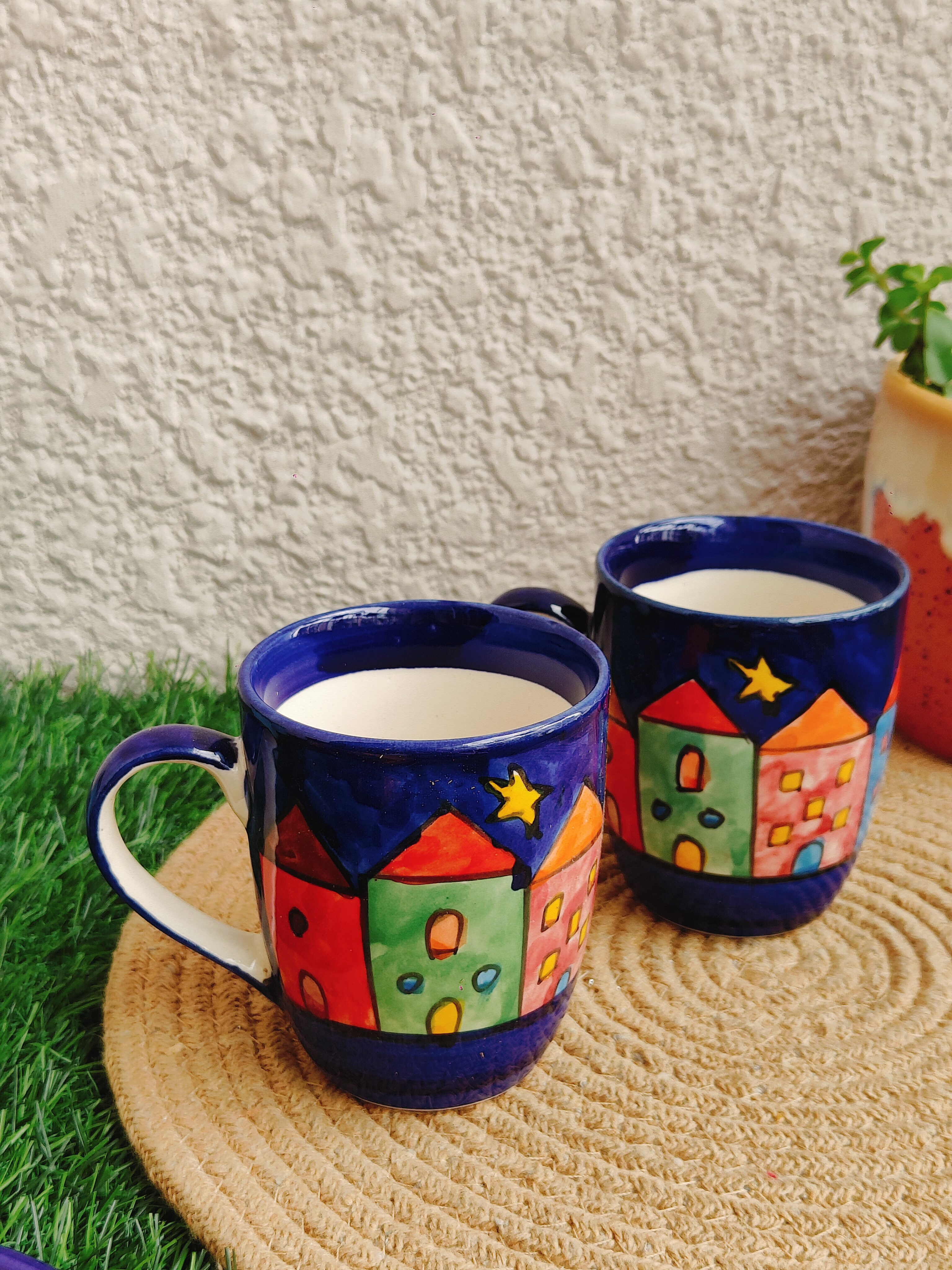 Handcrafted Coffee Mug Set of 2 - Image 2