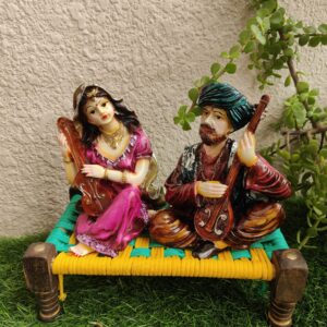 Rajasthani Rose Mini Khat Decor